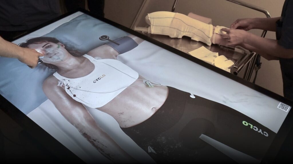 Hybrid simulation with Cinemedic Pro at Gothenburg University