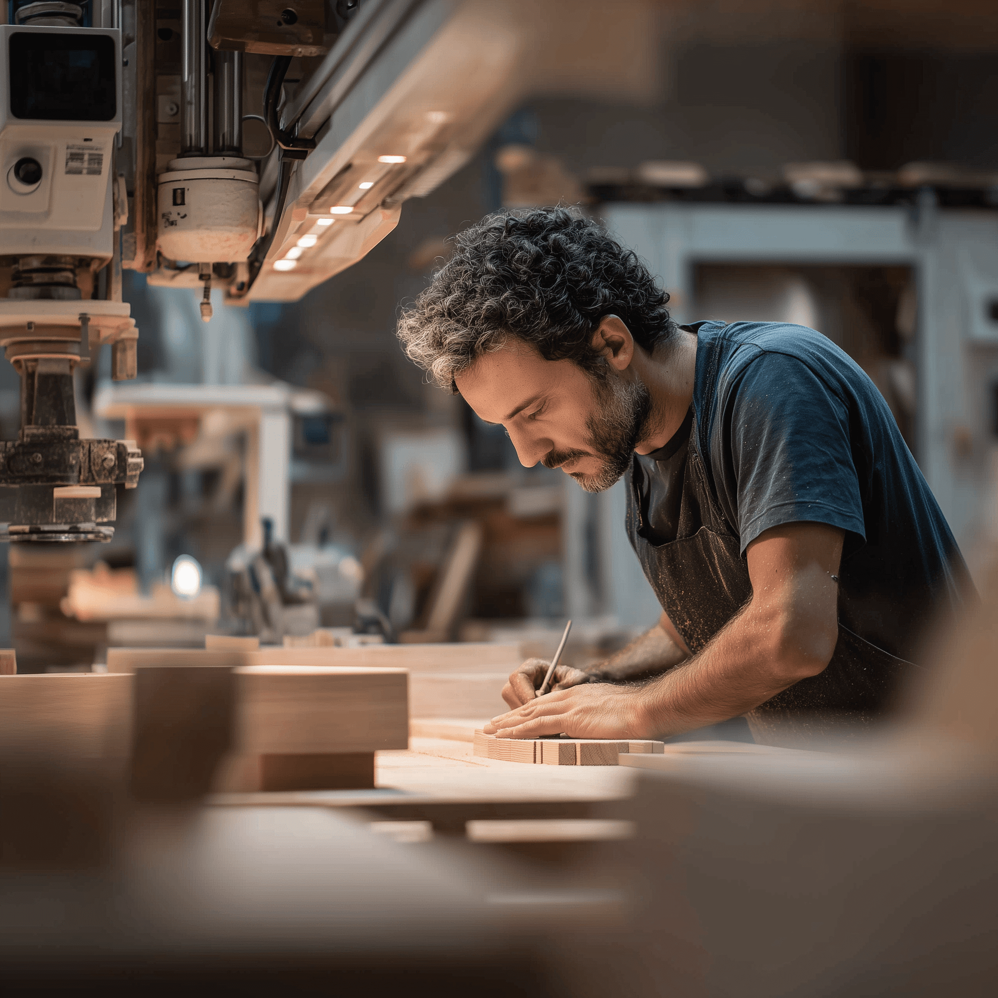 Glass of white wine held on a table