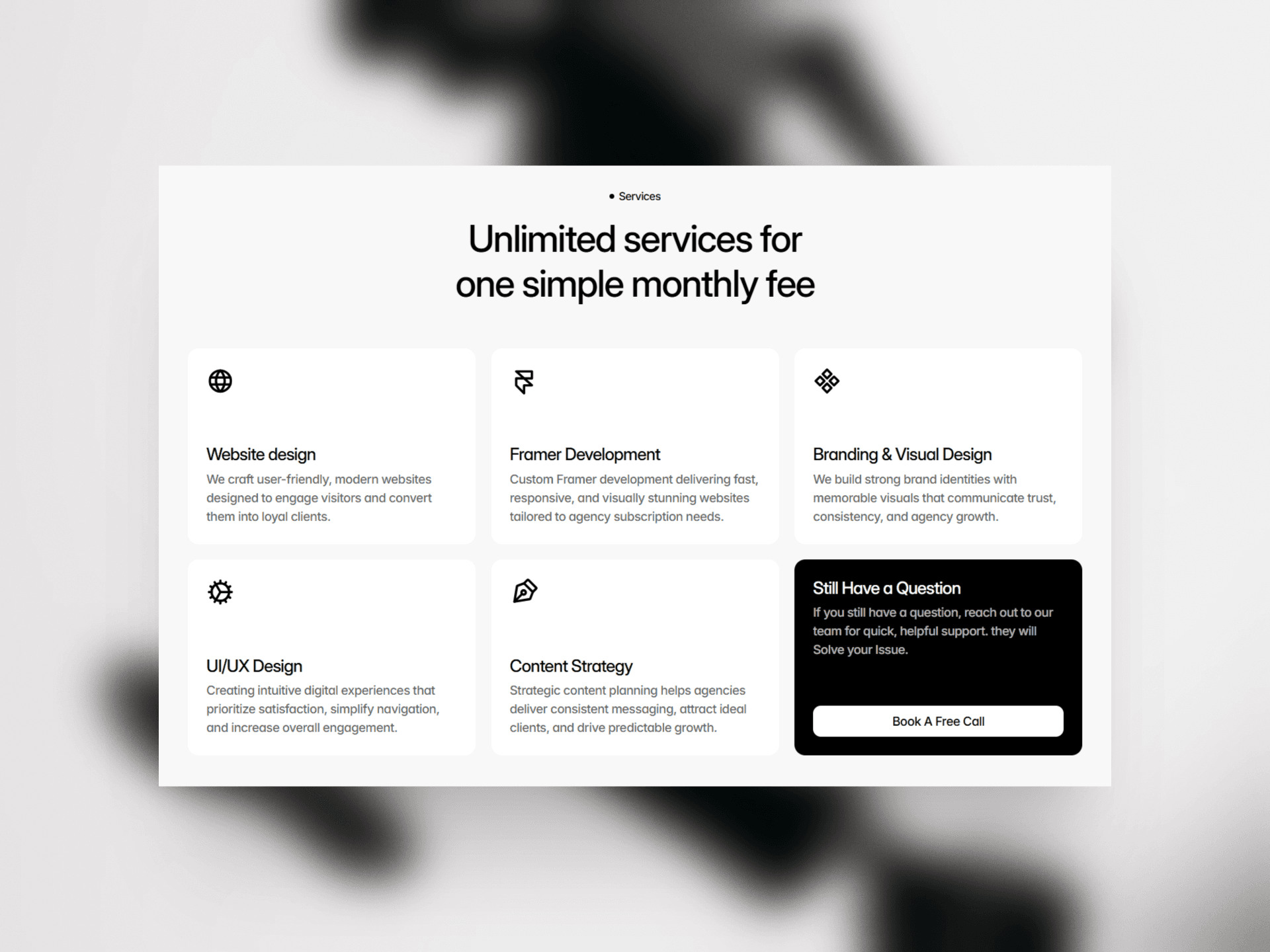 Subflow Framer Agency Template