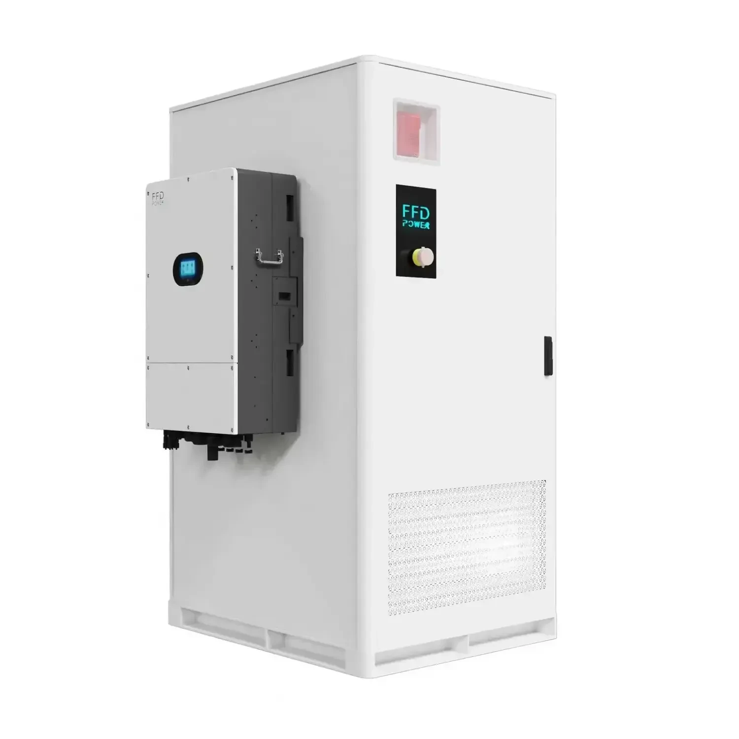 FFD POWER DC‑coupled retrofit‑ready BESS system for existing PV plant energy shifting