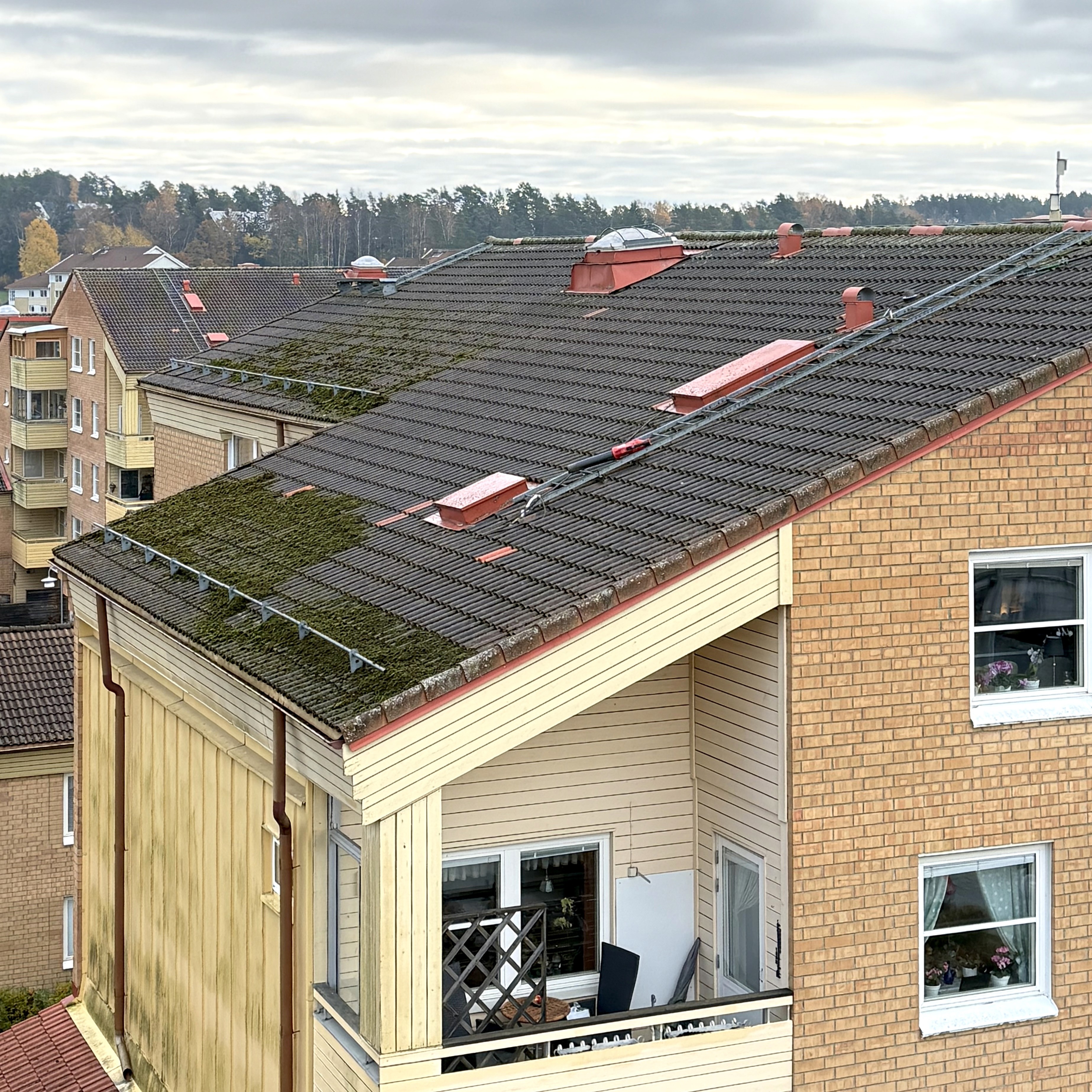 Aquafix, Taktvätt för BRF i Stockholm