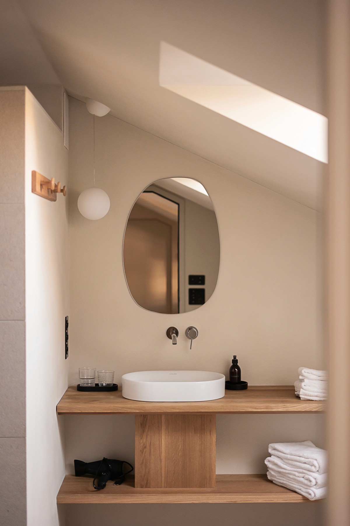 Badezimmer Dachwohnung Normalkonsum