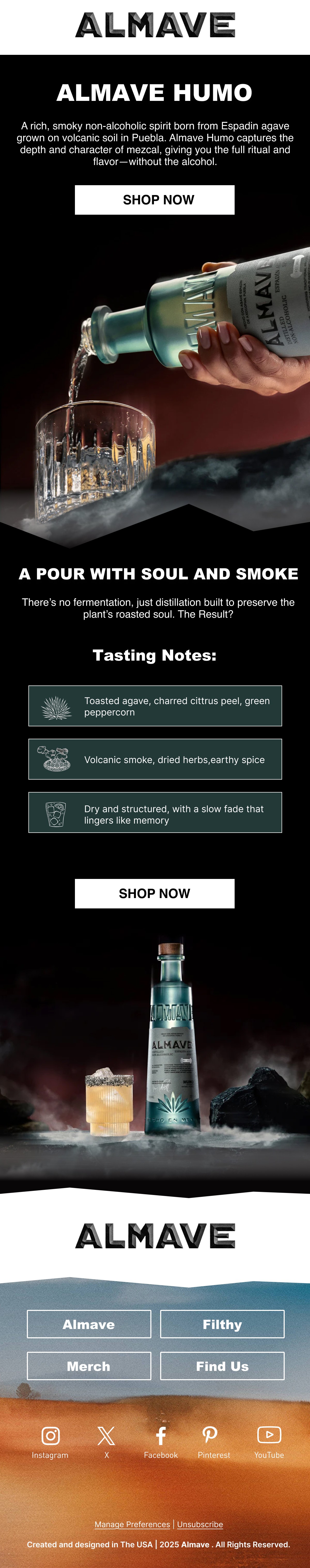 Ecommerce email marketing design created by SirenClick.