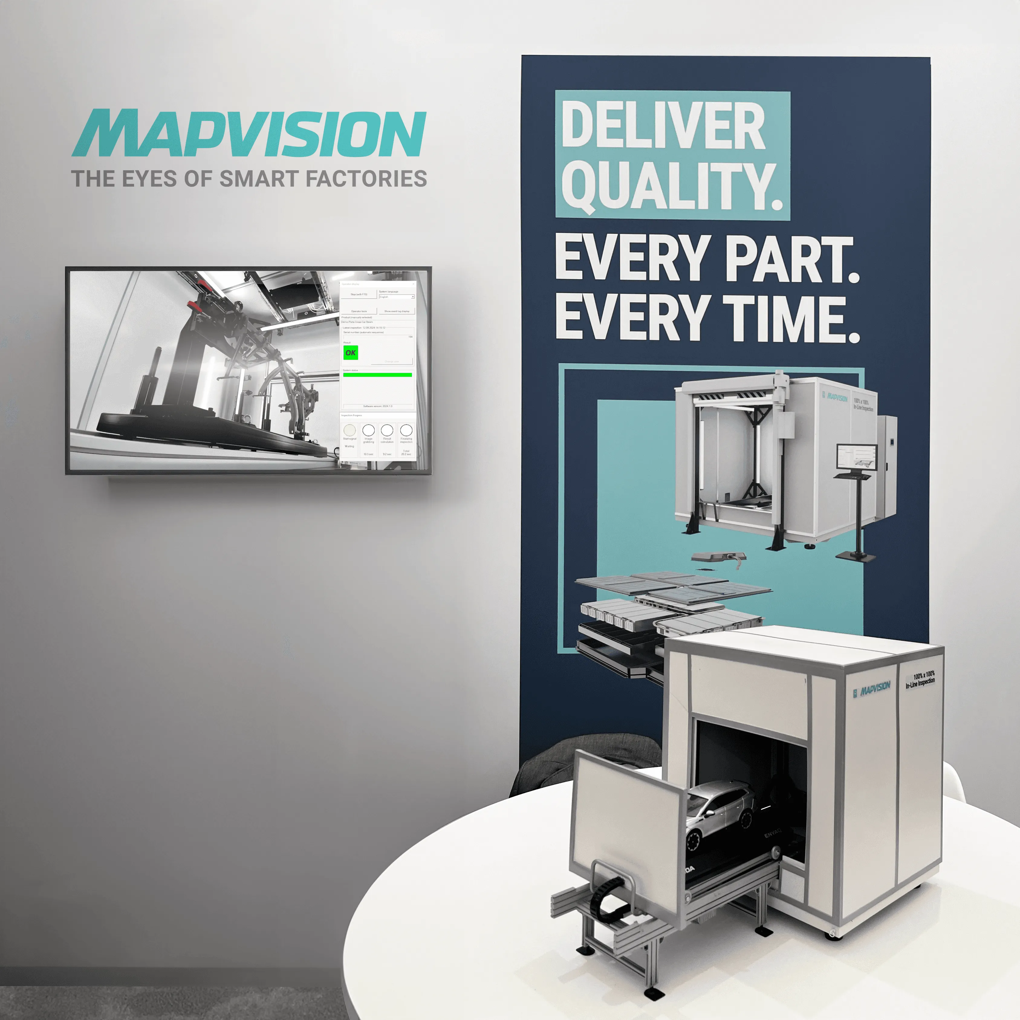 Mapvision IAA Exhibition Booth