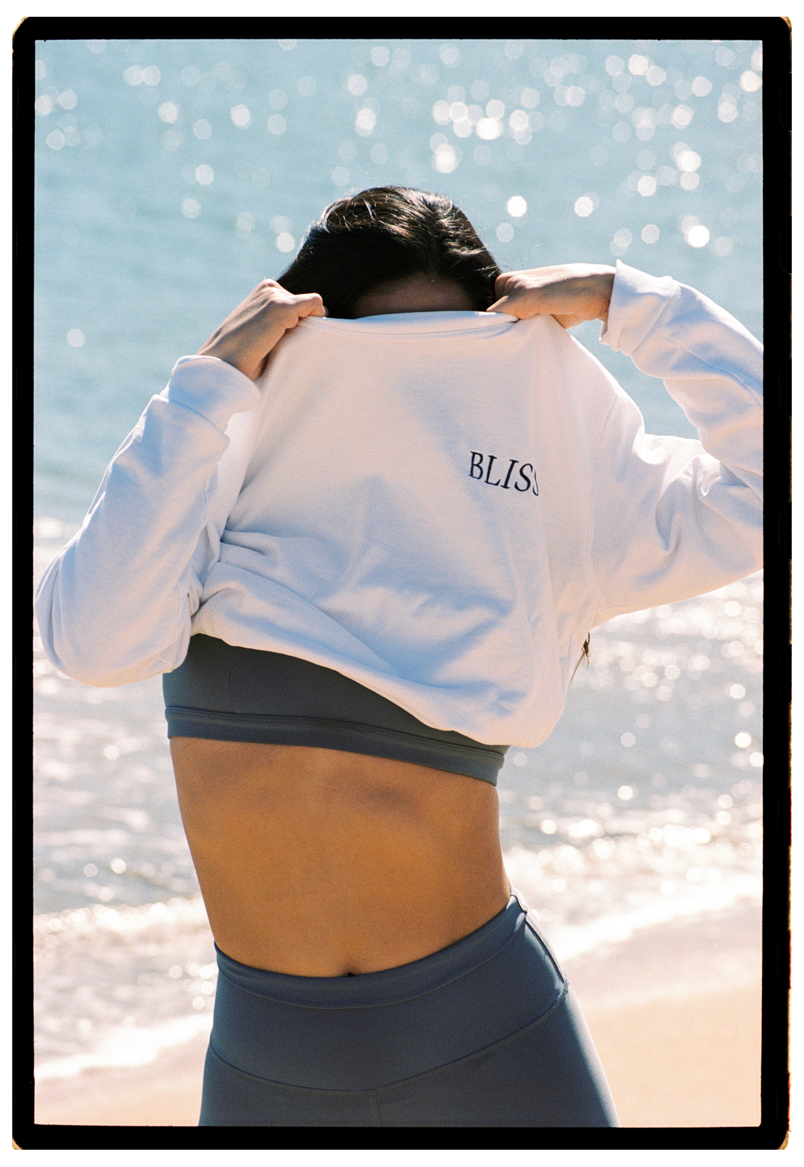 Blurred portrait of woman