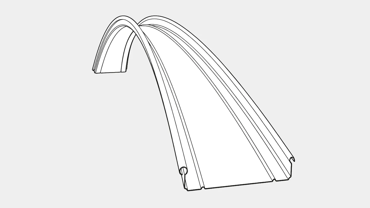 Tapered Standing Seam Panel