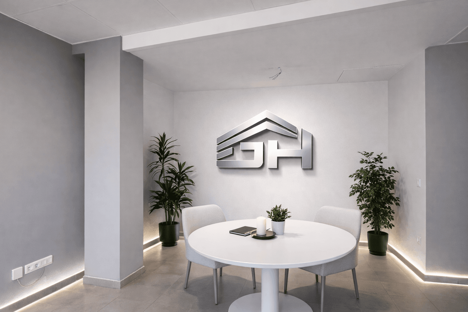 Interior de vivienda moderna en Ávila representando servicios de inmobiliaria para comprar o vender casa