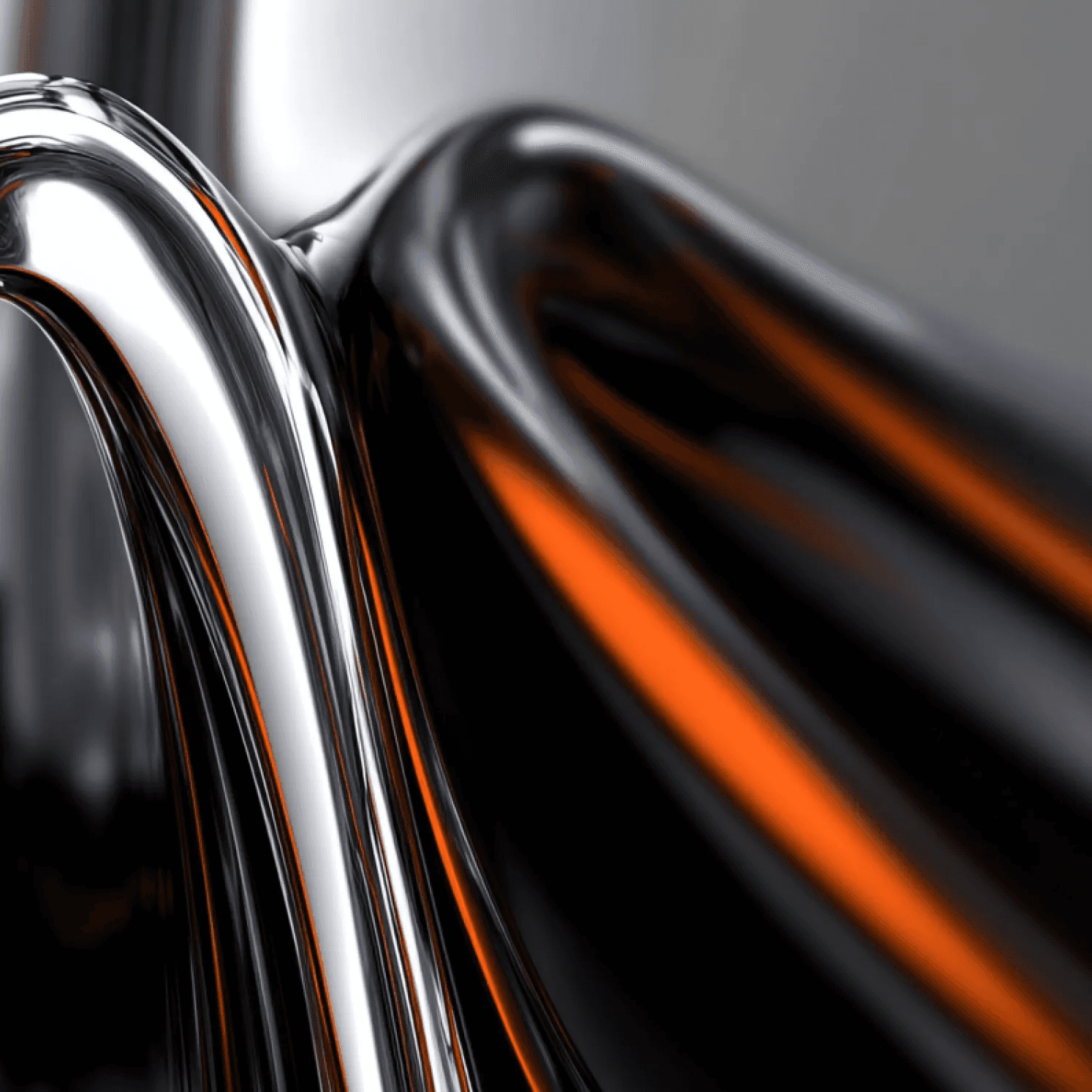 Black abstract liquid pattern.