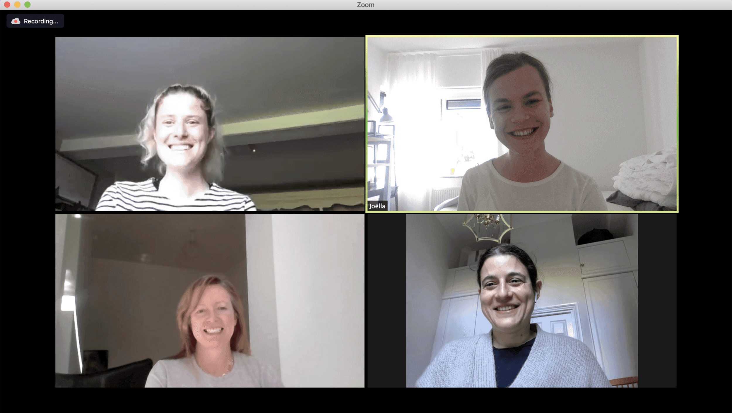 Christina Nesheva, Co-founder of ViiV Healthcare and WIN London Ambassador, facilitates an intimate Mind Salons with some of the WIN Community.