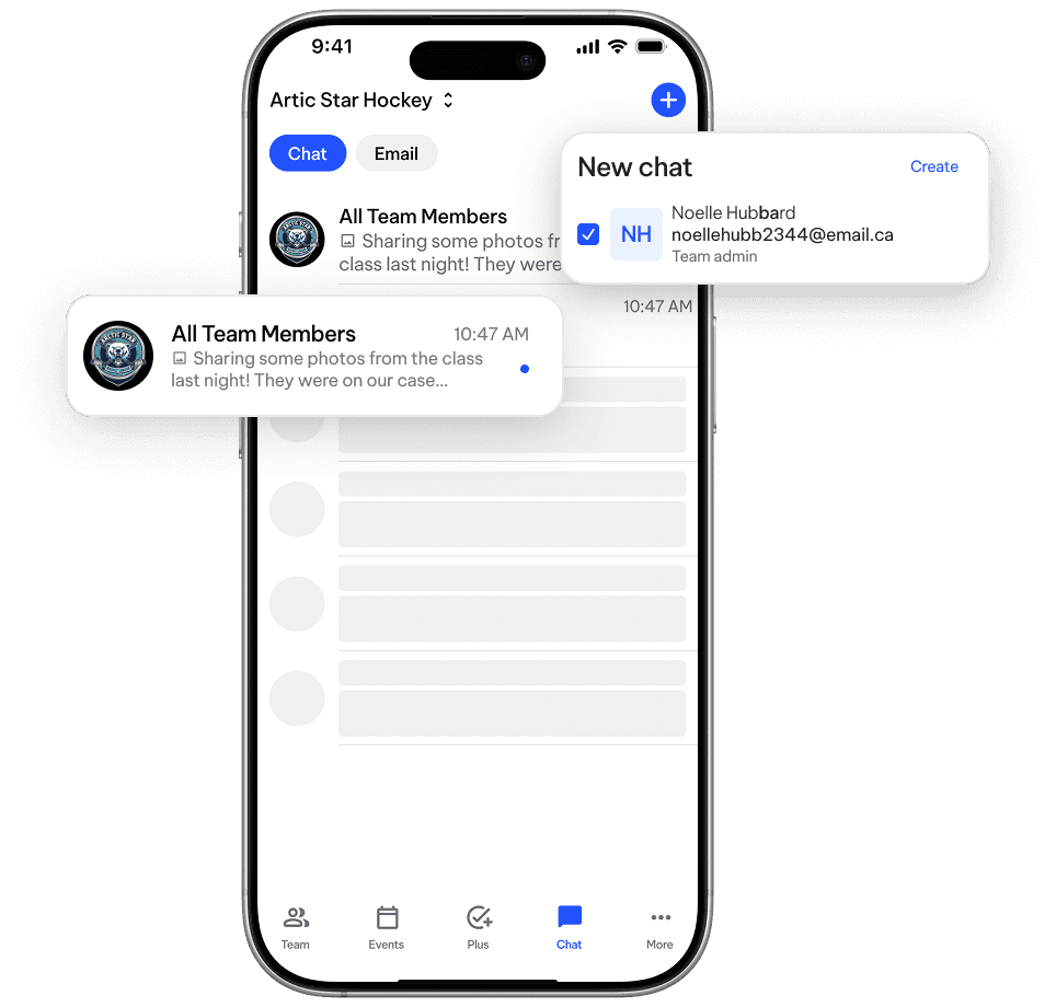 TeamLinkt'sHockey Team Messaging Tool