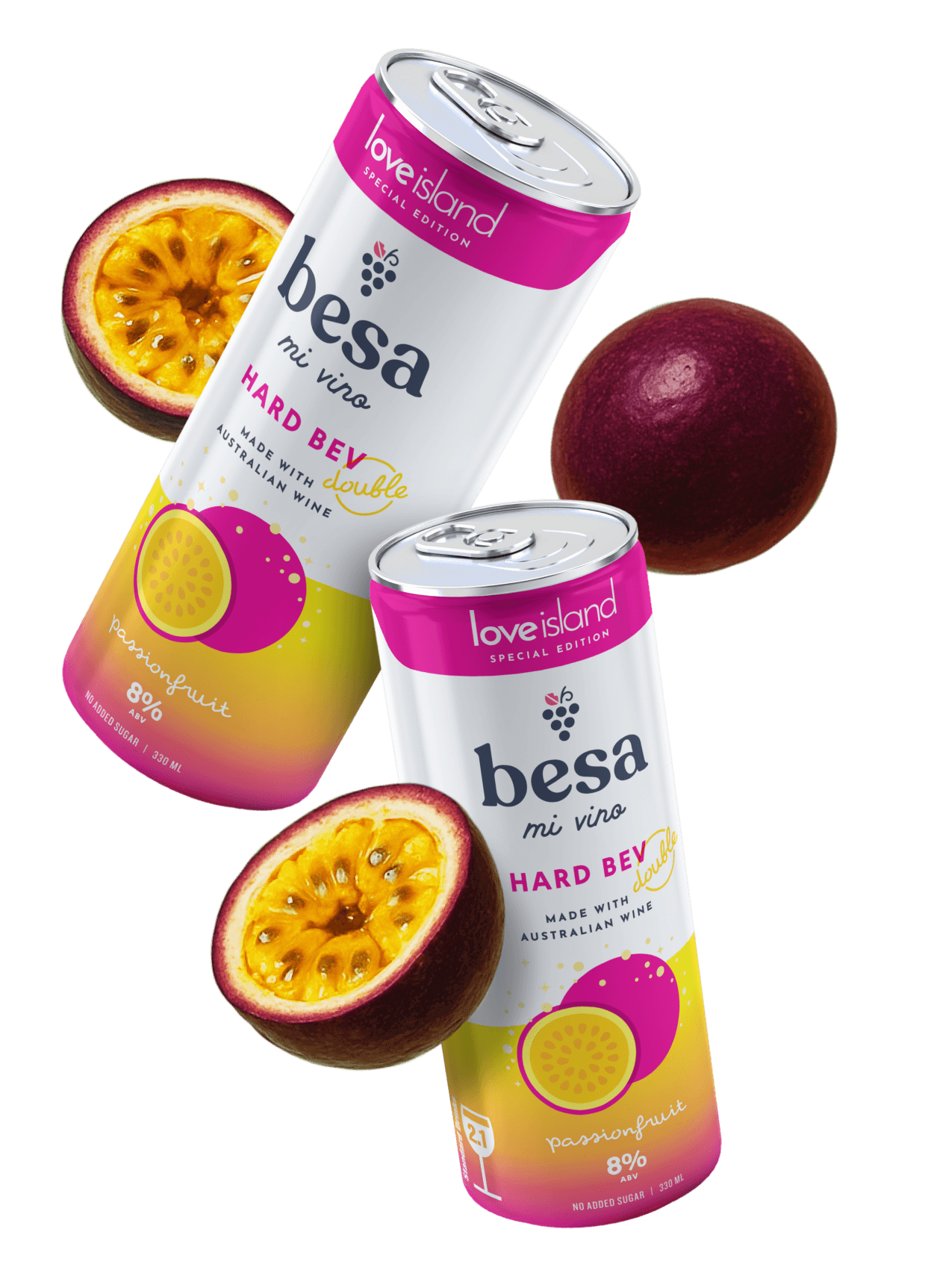 besa cans and fruit