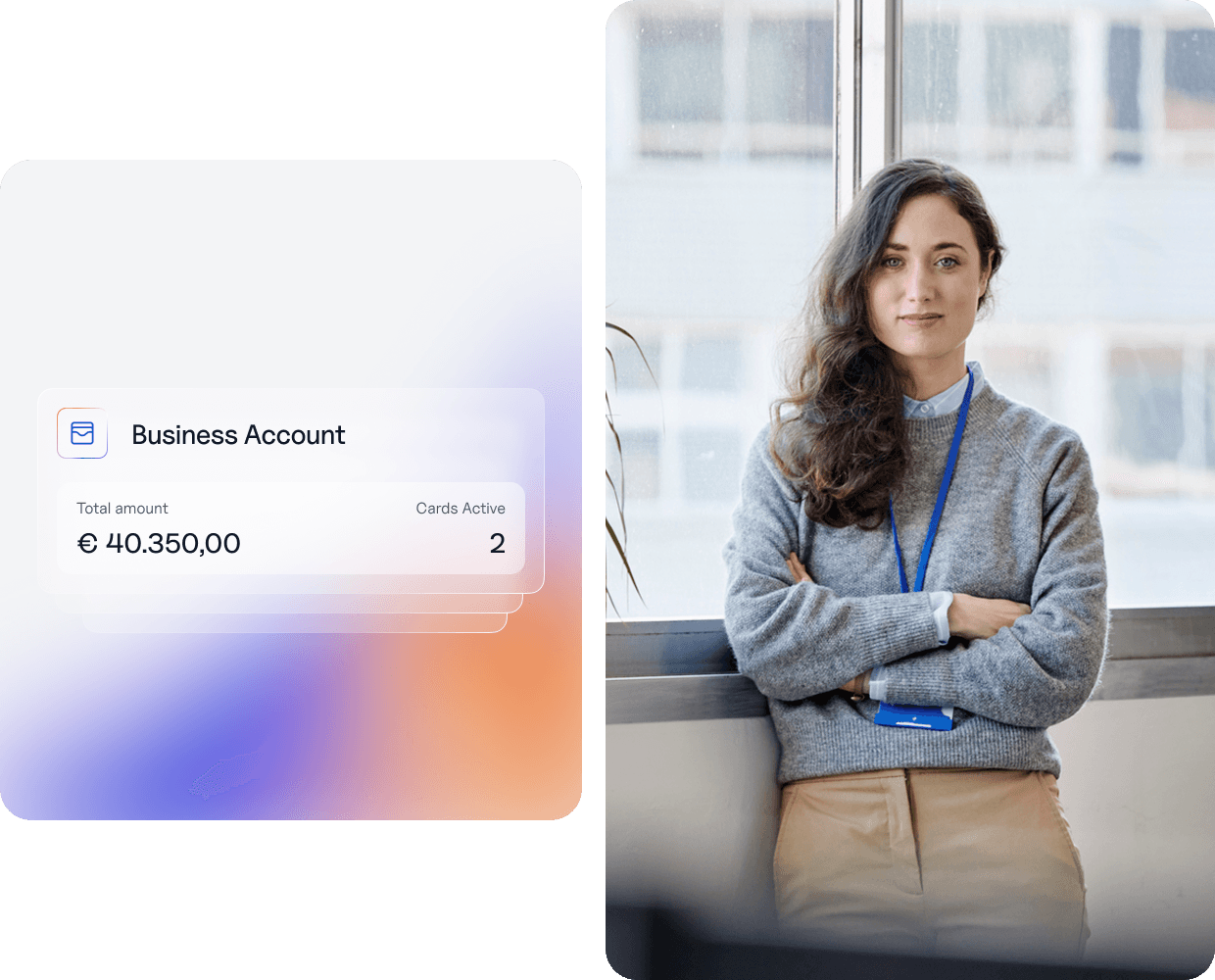 Business woman in office environment