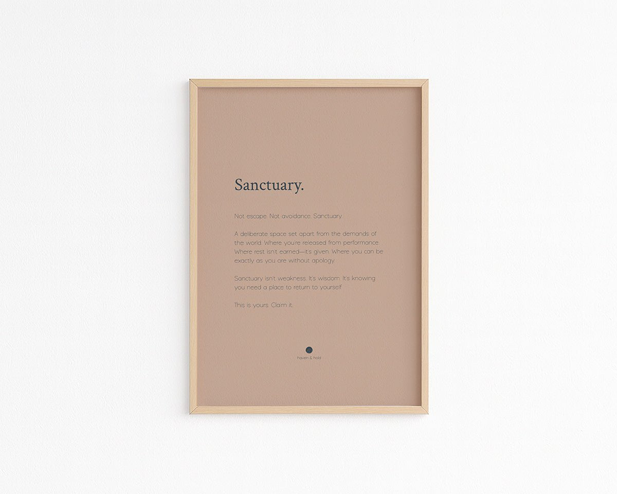 Sanctuary • Premium Art Print • Ready to Frame - Haven & Hold