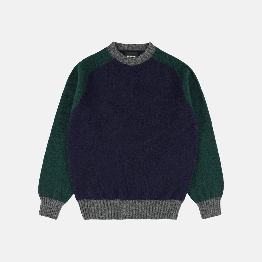 Sustainable Blue Knitwear Sweater