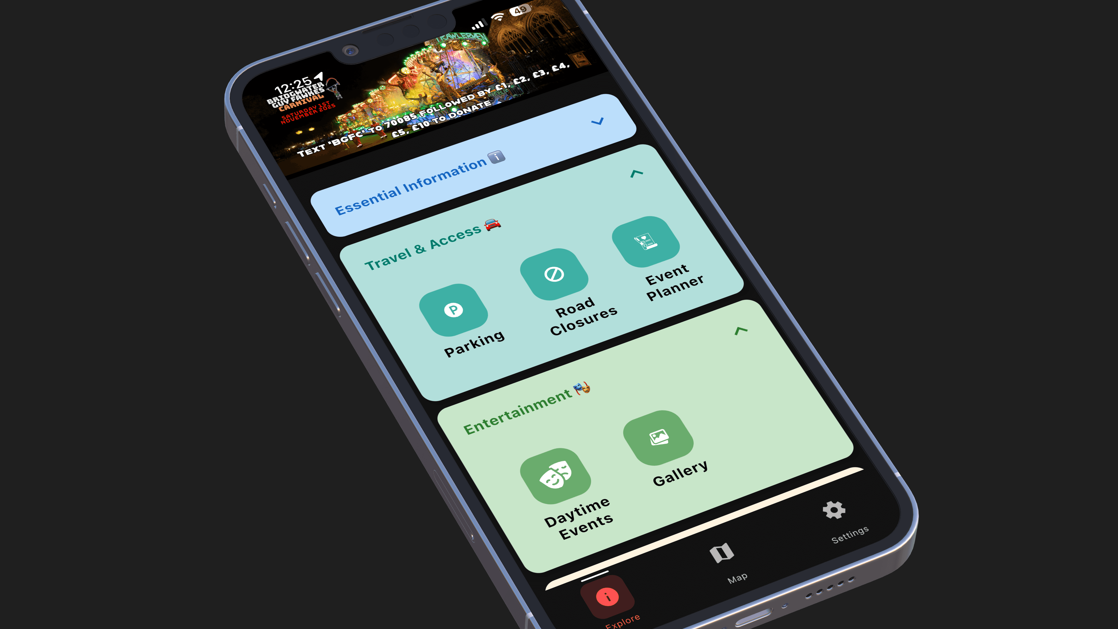 BGFC App model