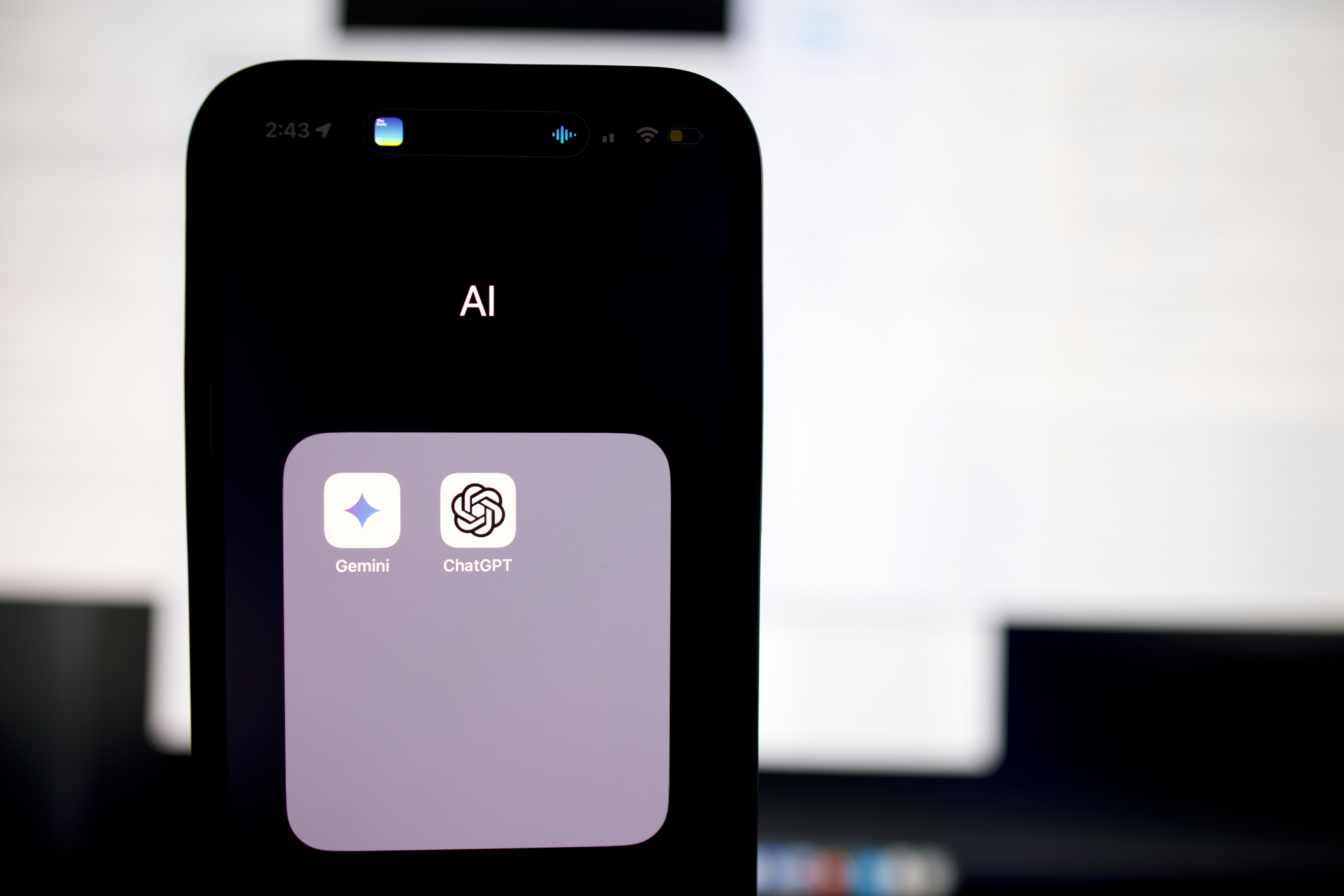 A Mobile Screen showing an AI App Icons- Sudowrite Alternative