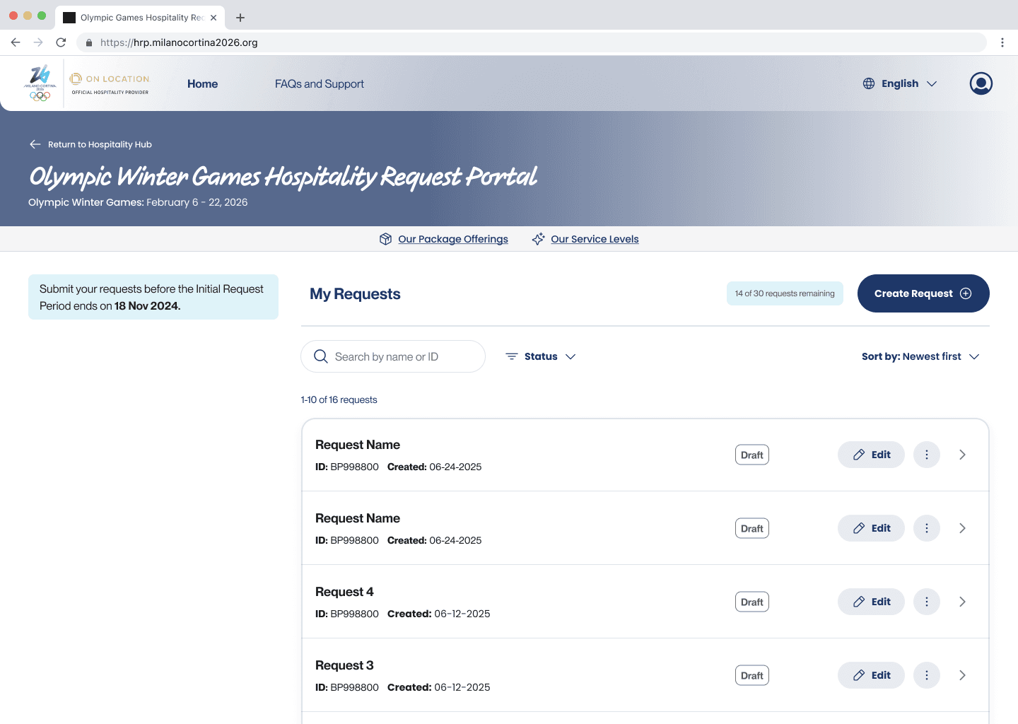 HRP homepage