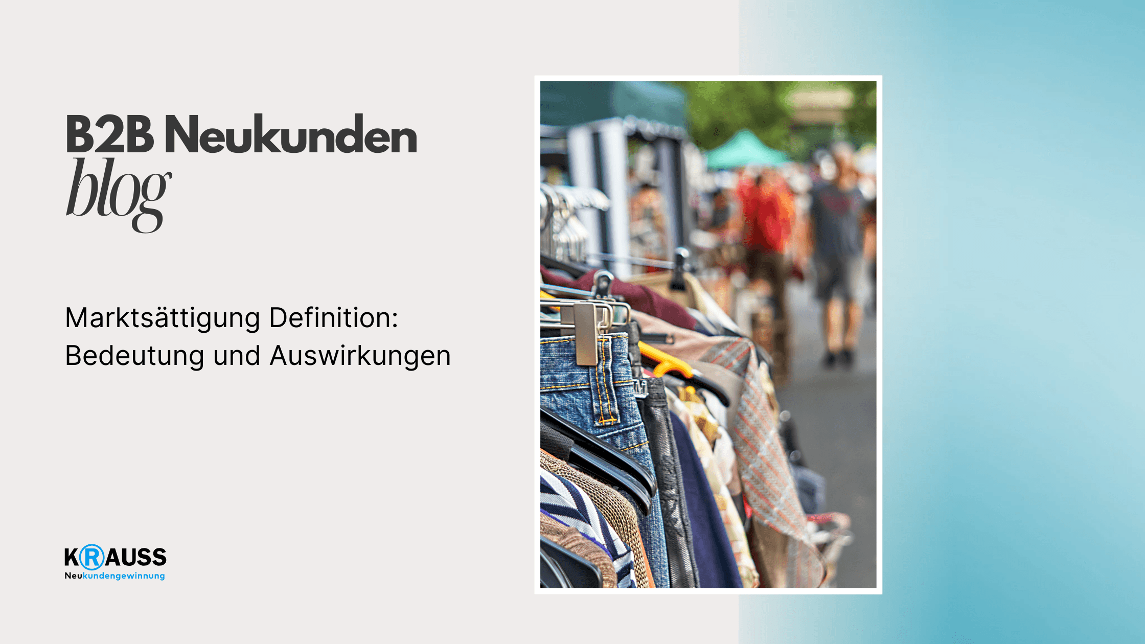 Marktsättigung Definition: Bedeutung und Auswirkungen