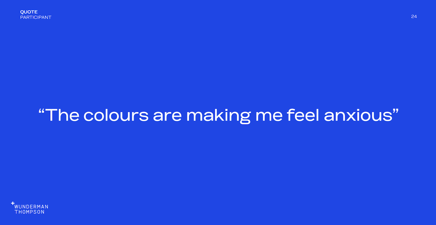 A quote of one of the participants