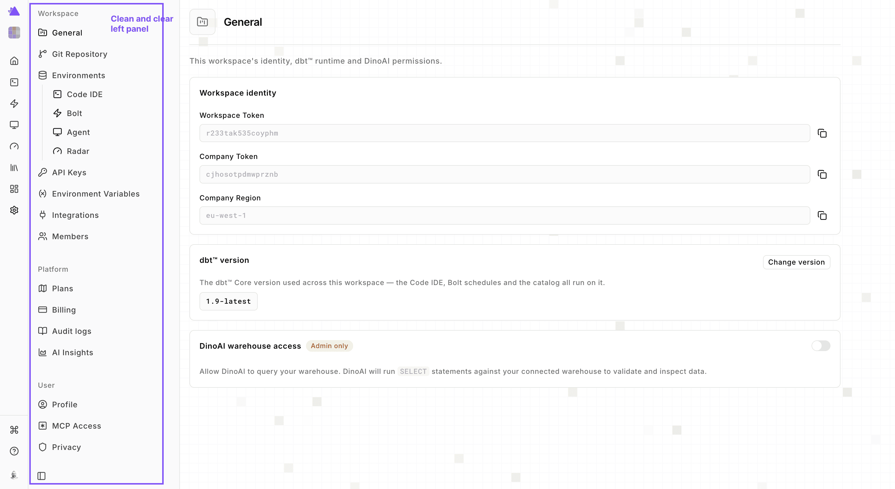 paradime account settings