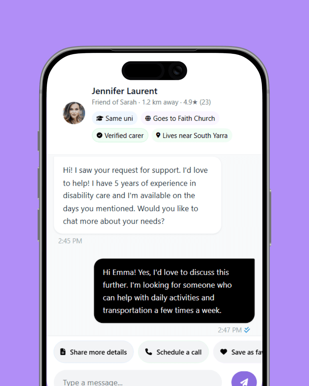 Careneighbour | Book Compatible Carers Instantly
