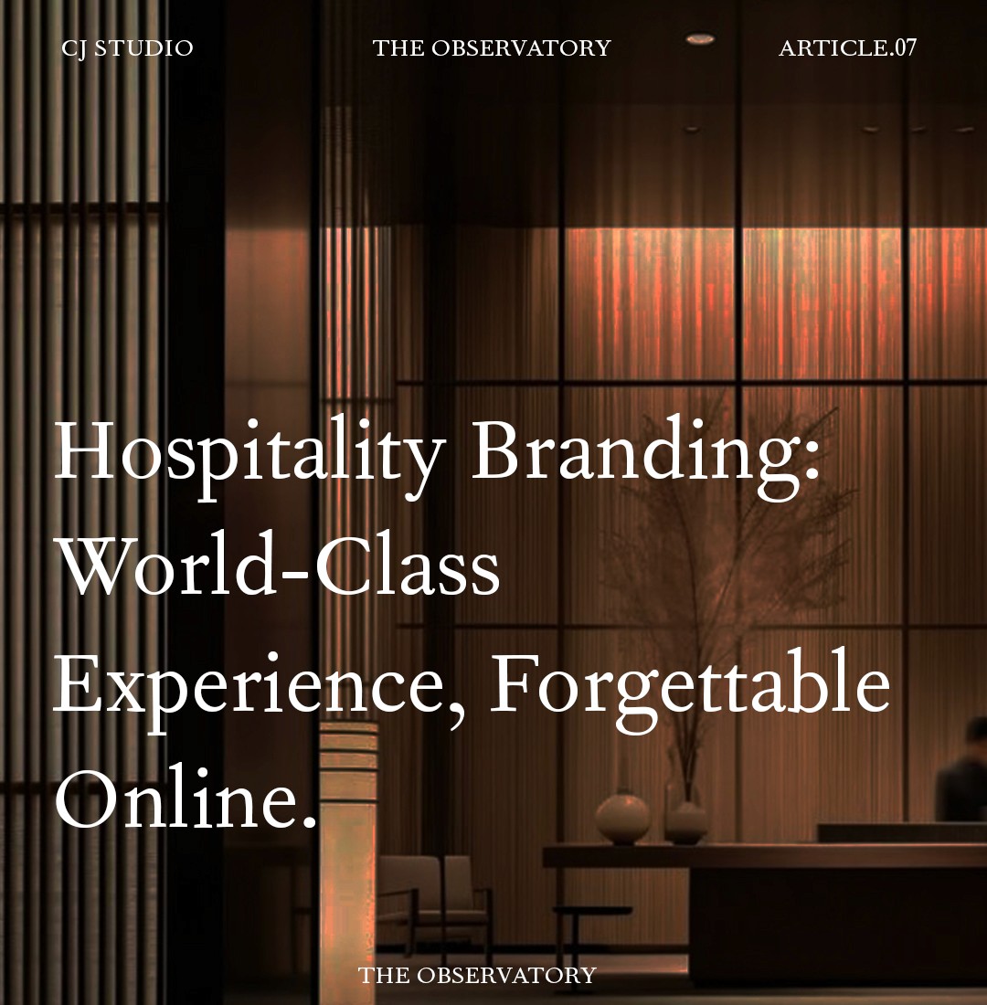 Hospitality branding