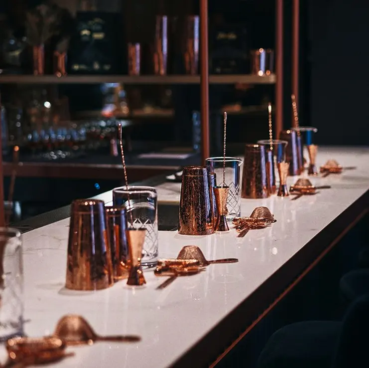 trois mocktails sur une table