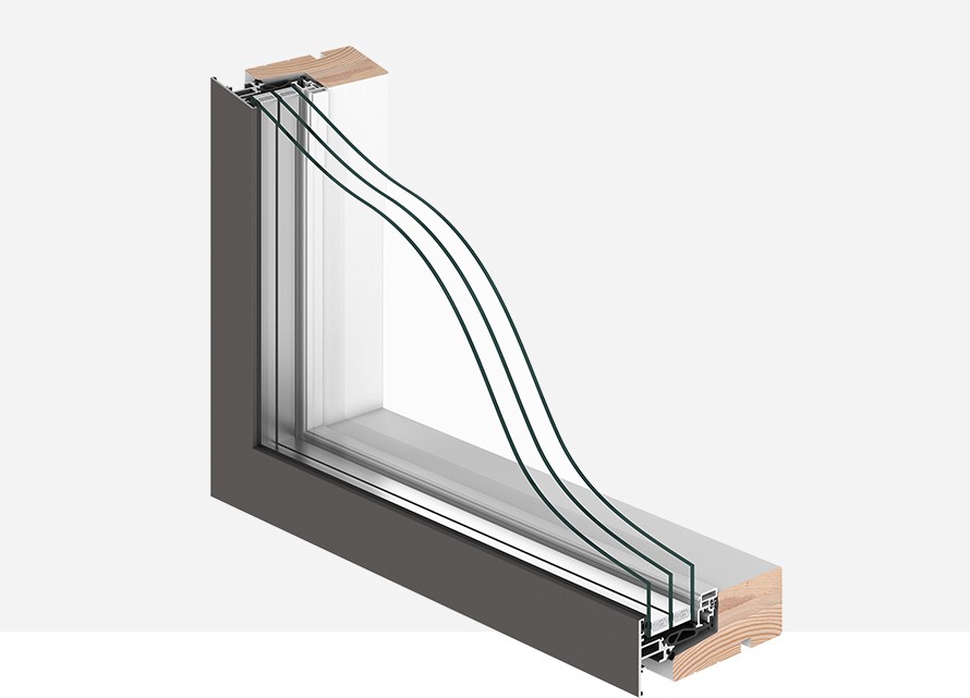 Classic Wood exterior window view