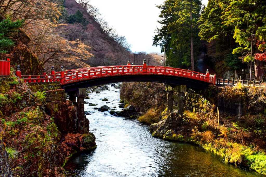 Bridge in Nikko National Park