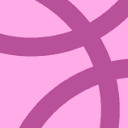 Dribbble лого