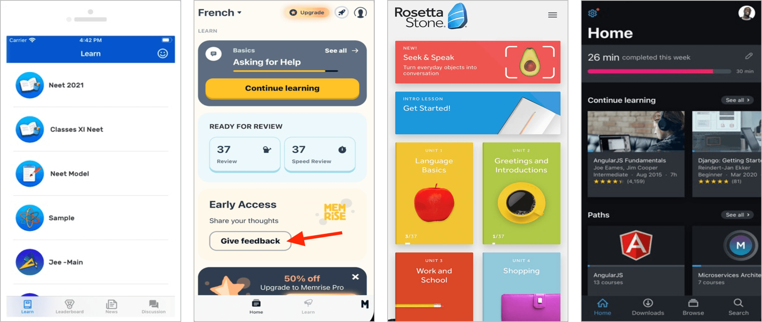 Modern home office setup with a monitor, ergonomic chair, keyboard, and indoor plants near a window with blinds.