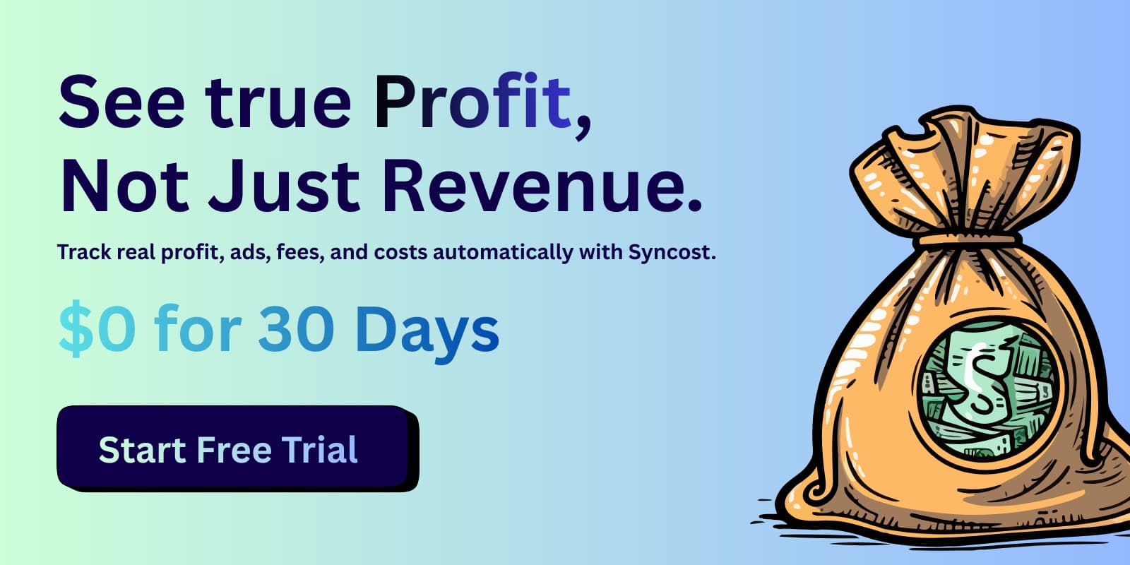 Syncost the best profit analytics app