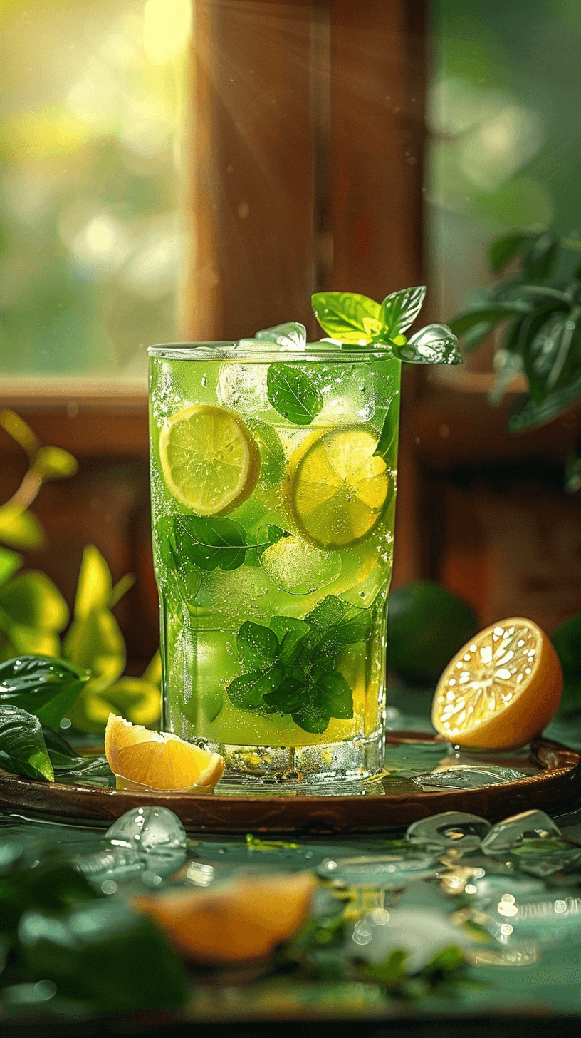 mint lemonade