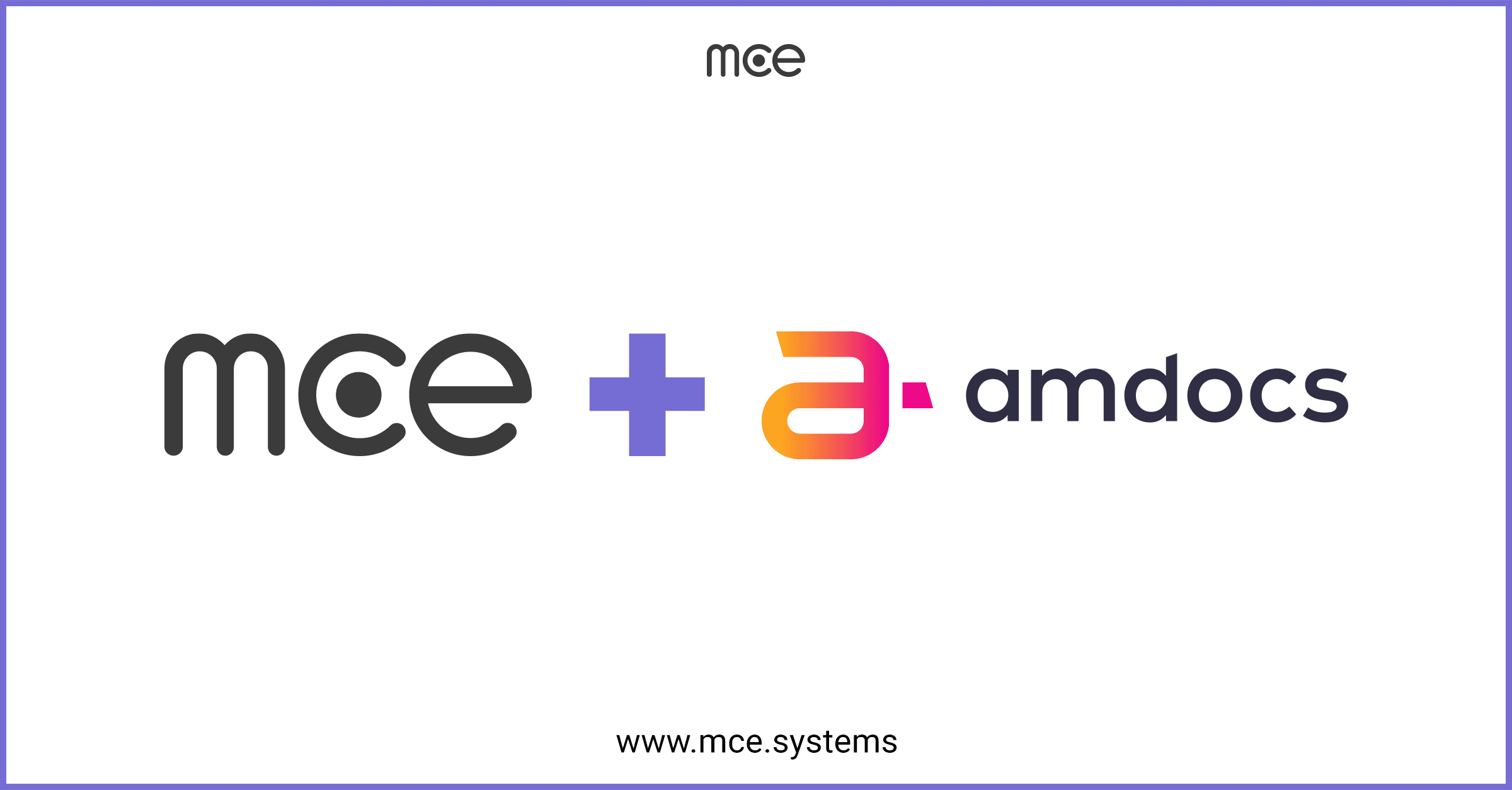 mce + Amdocs Logos
