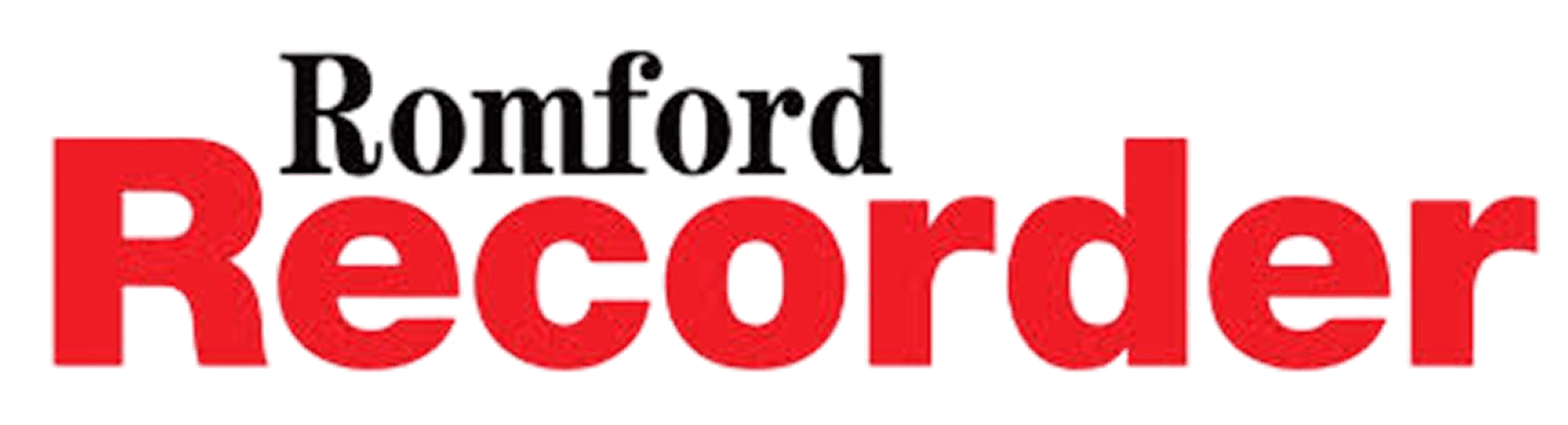 Romford Recorder logo showcasing My Triage Network’s recognition in mental health services.