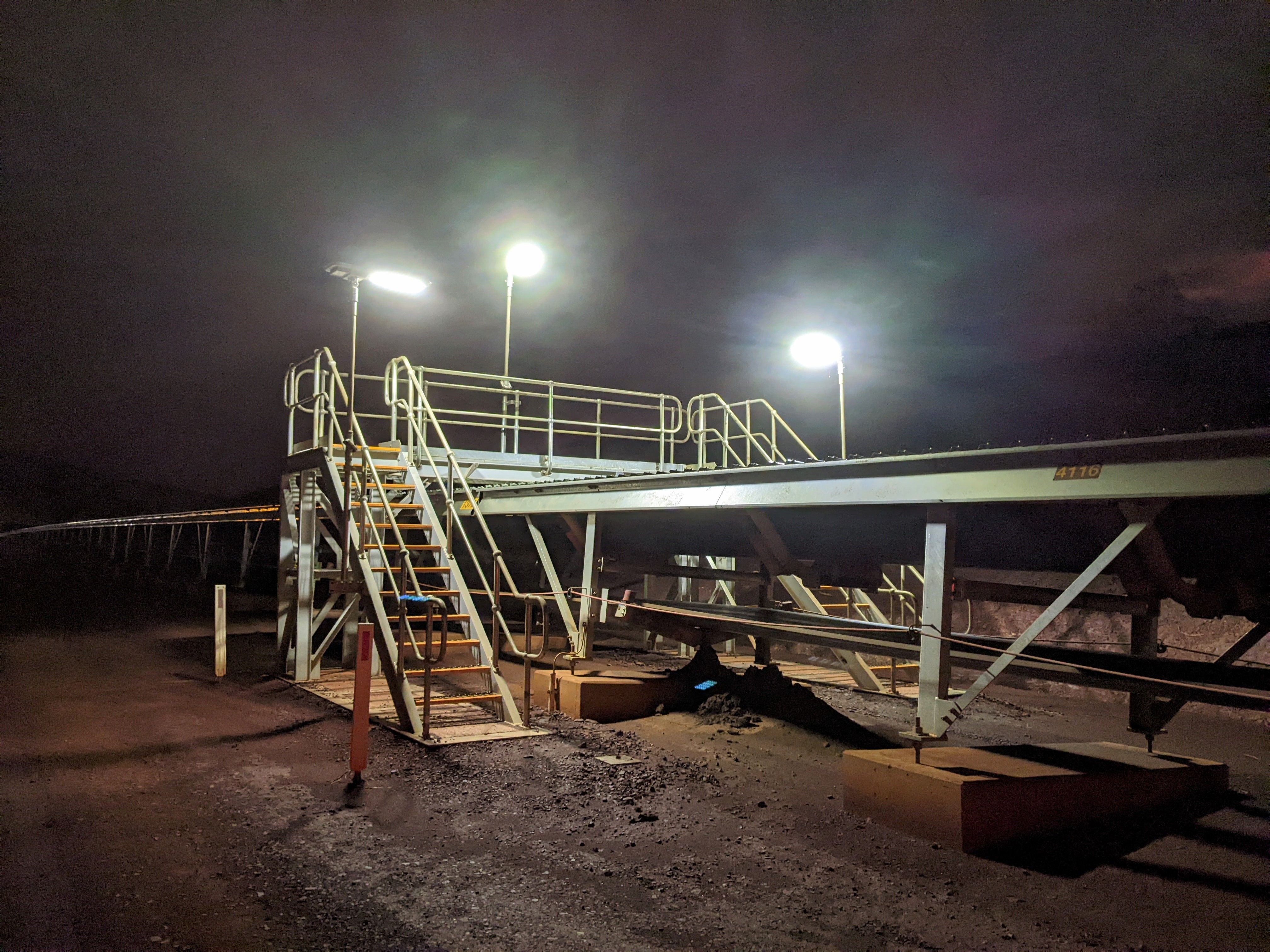 Swivelpole exterior area lighting pole systems for parking lots and site lighting in British Columbia