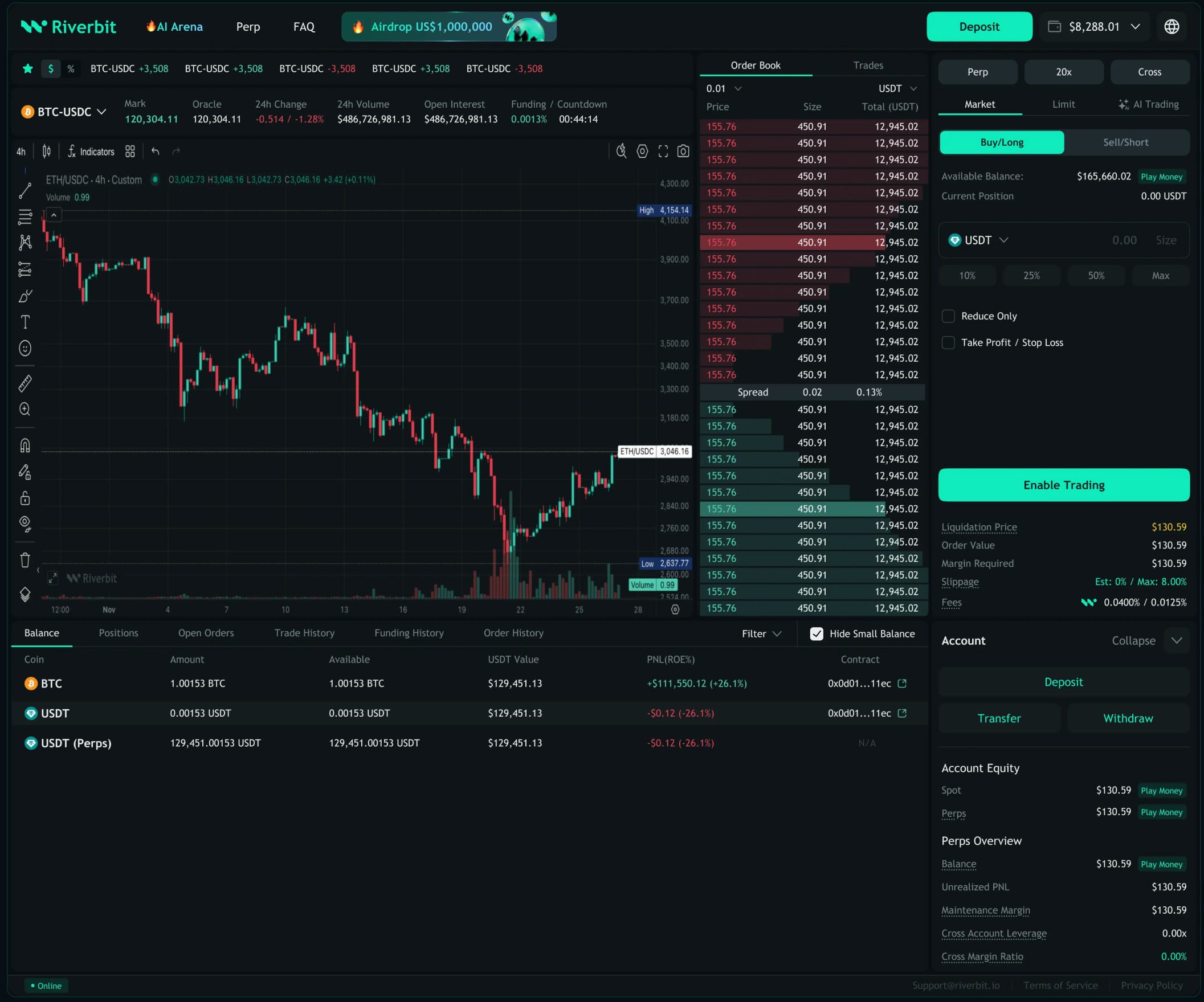 Studio Eden: FinTech trading platform UX/UI design and front-end development using ReactJS and Tailwind CSS.