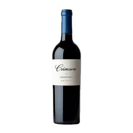 Bottle of Syrah 2019, Navy Mystery, showcasing a navy cork and sophisticated label.