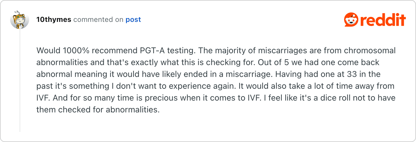 Post on Reddit