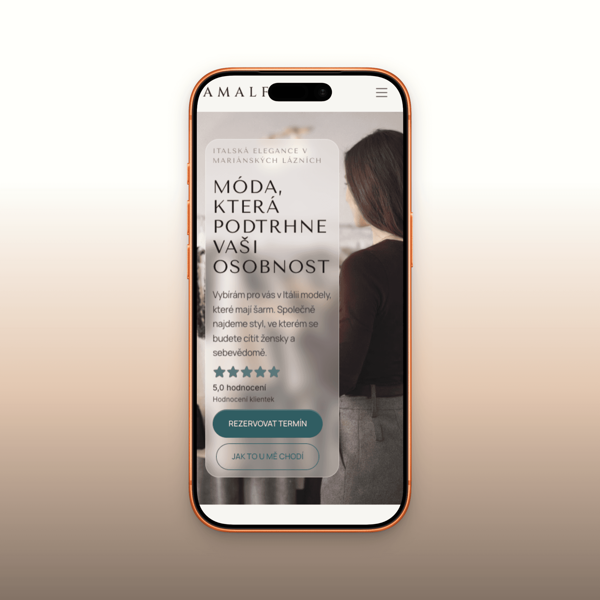 Three vibrant posters feature close-up images of orange, kiwi, and pomegranate. They each say "Find your flavor" with a free offer, set against orange, green, and red backgrounds.