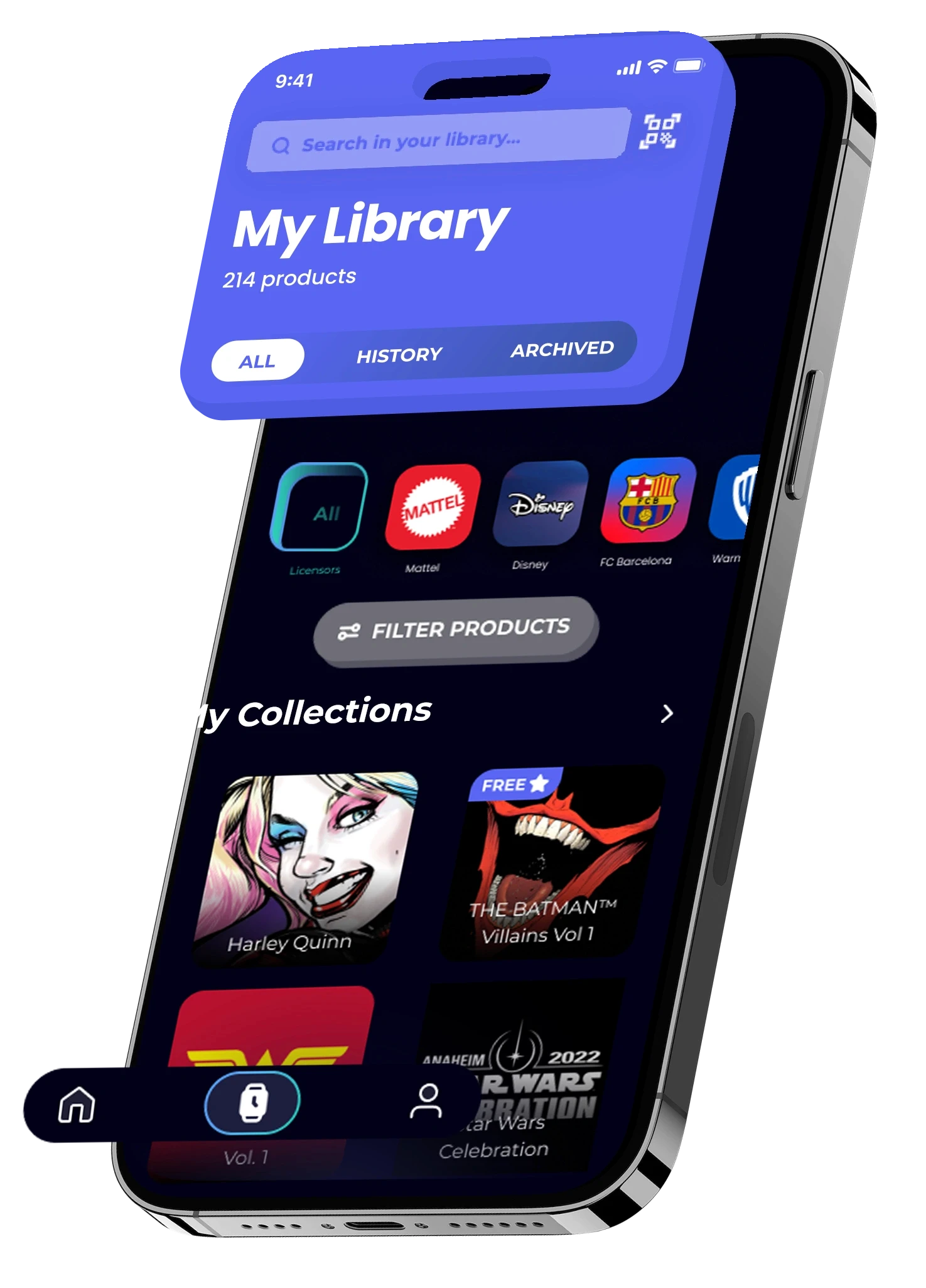 Leila MobyFox Phone mockup
