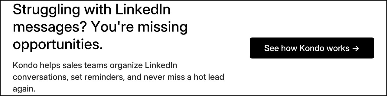 Struggling with LinkedIn messages? You're missing opportunities.