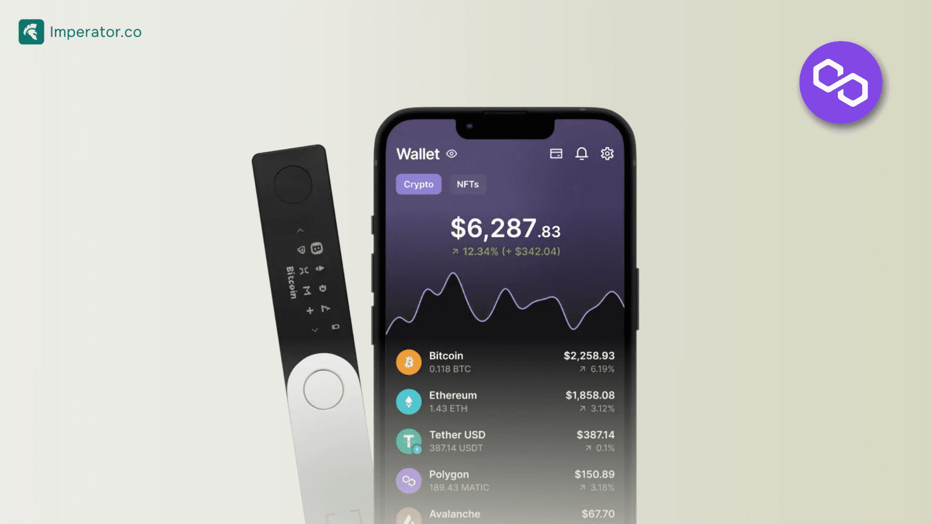 ledger nano x for polygon