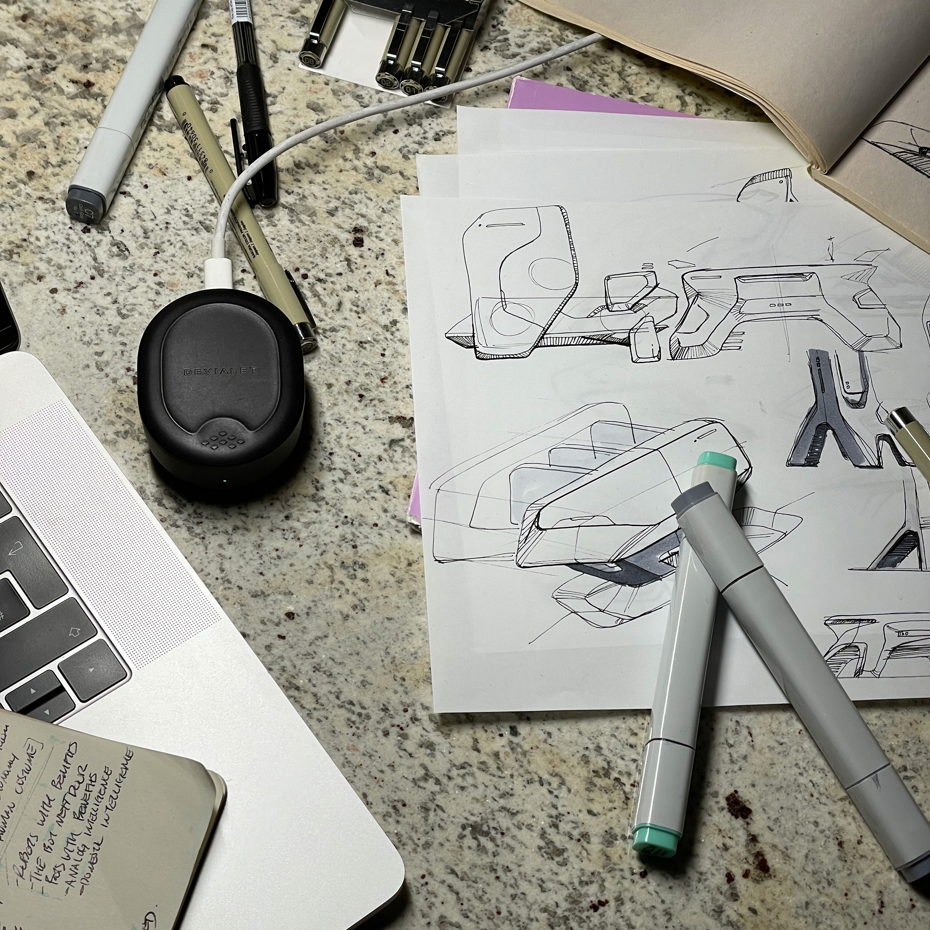 Woman with color palette