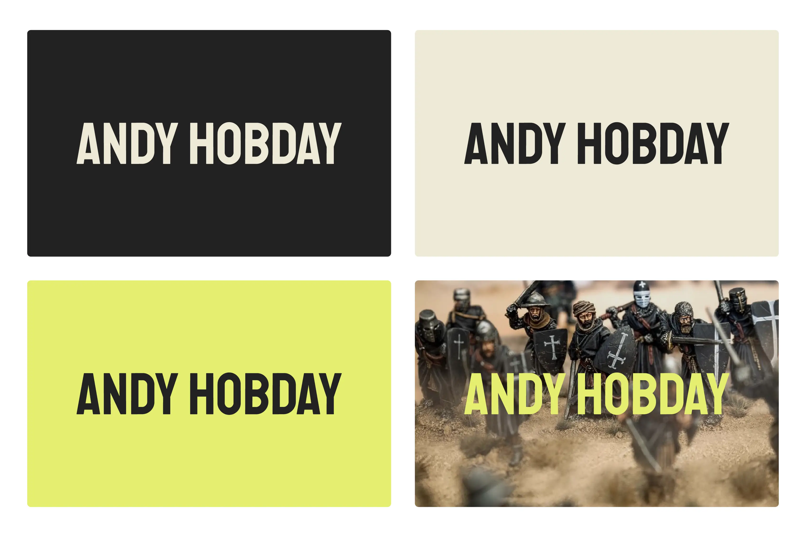 A closed brown notebook with a stylized logo on the cover, placed on a wooden surface against a plain background.