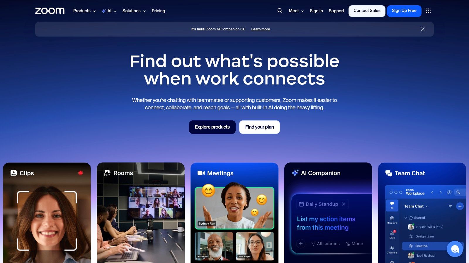 Zoom AI Companion (Zoom Workplace)