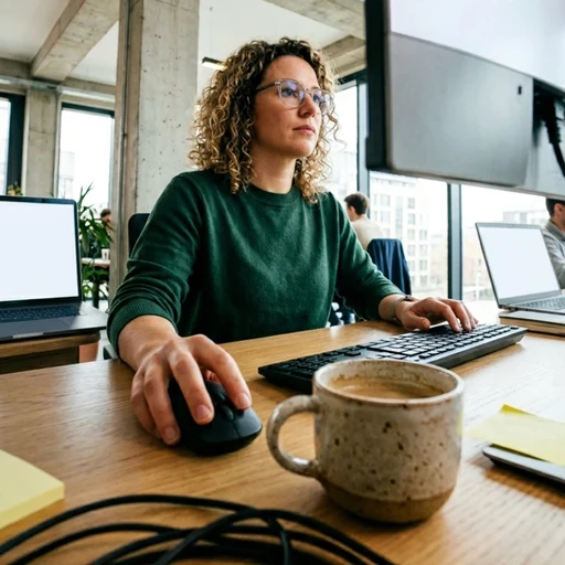 Équipe de professionnels en agence analysant des graphiques de performance, des indicateurs de suivi et des tableaux de bord sur plusieurs écrans haute résolution, illustrant notre expertise en Stratégie de comm 360° pour structurer vos services de création et de gestion de campagnes de publicités.