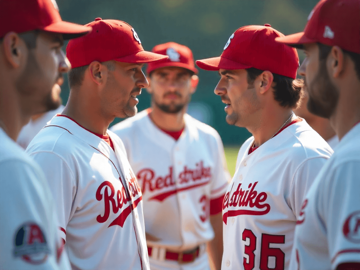 Shohei Ohtani, Los Angeles Angels player #17, in a grey uniform, points towards the stands.