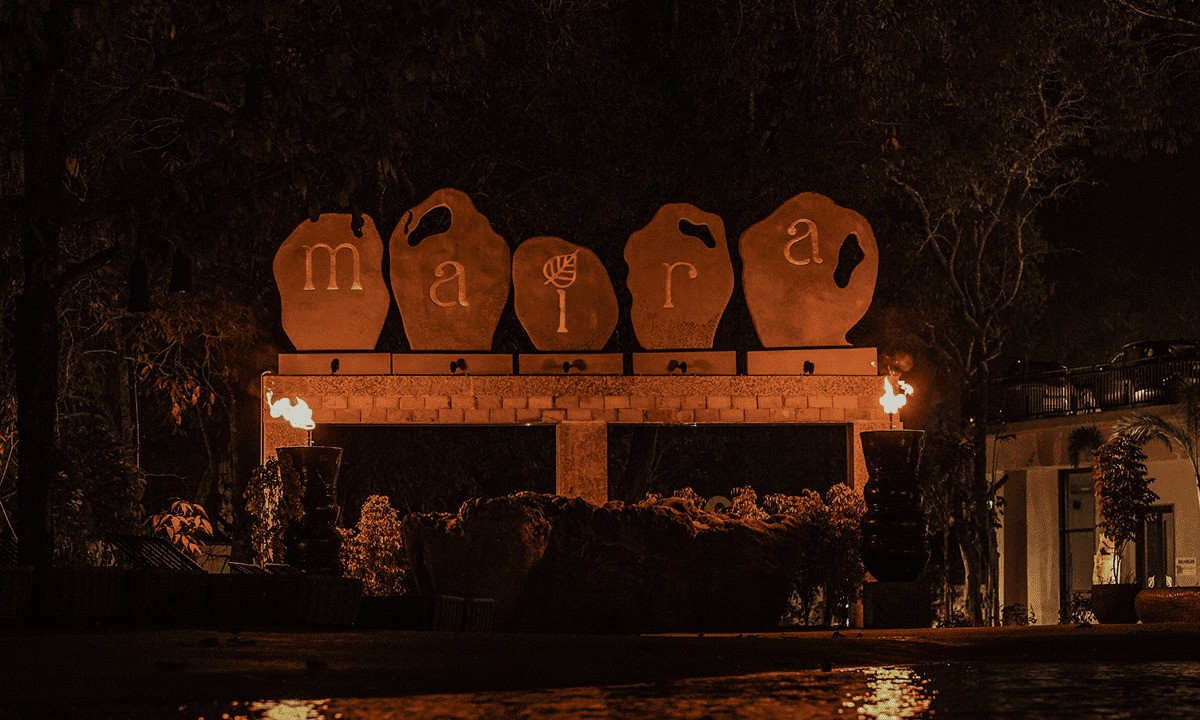 sunset view of maira