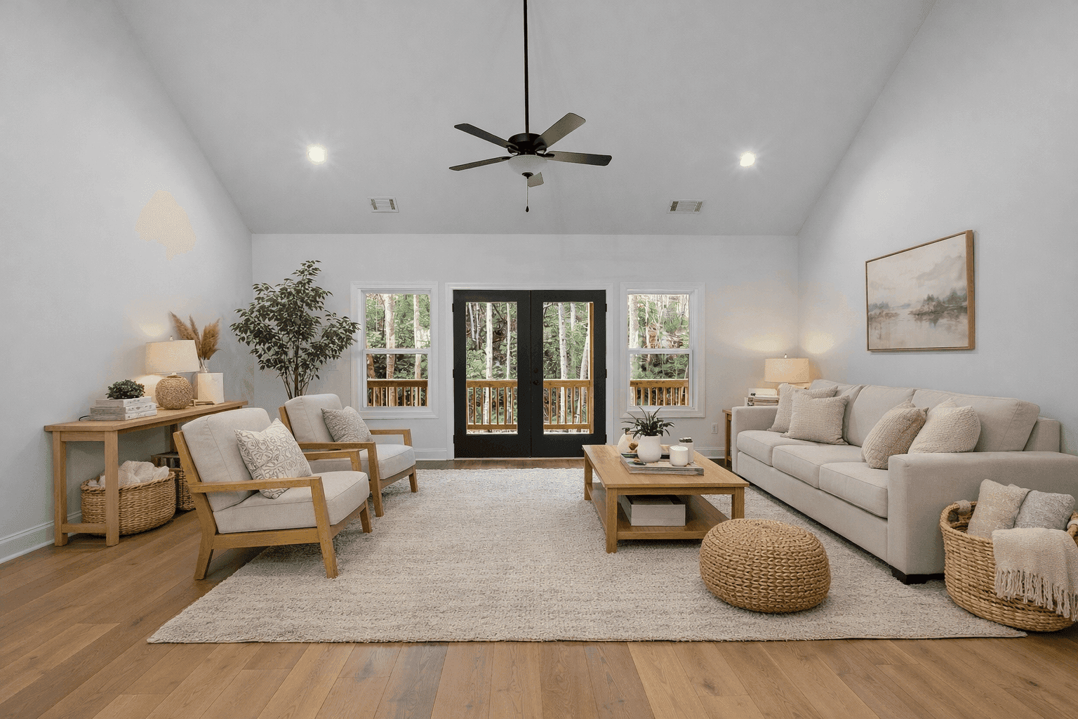 Custom Bathroom with walk-in shower and double vanity in GA,TN,NC, and SC